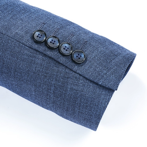 Мужской демисезонный приталенный осенний костюм для отдыха