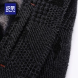 Флисовая шерстяная демисезонная утепленная куртка, пальто, для среднего возраста, свободный крой