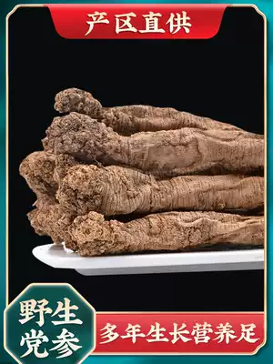 Gansu wild codonopsis large dry goods 250g can be equipped with special astragalus Angelica combined soup Chinese herbal medicine