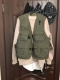 Chụp ảnh ngoài trời nhiều túi thời trang đường phố cặp đôi mẫu máy vest vest đa túi dụng cụ vest quân đội thủy triều nam - Dệt kim Vest
