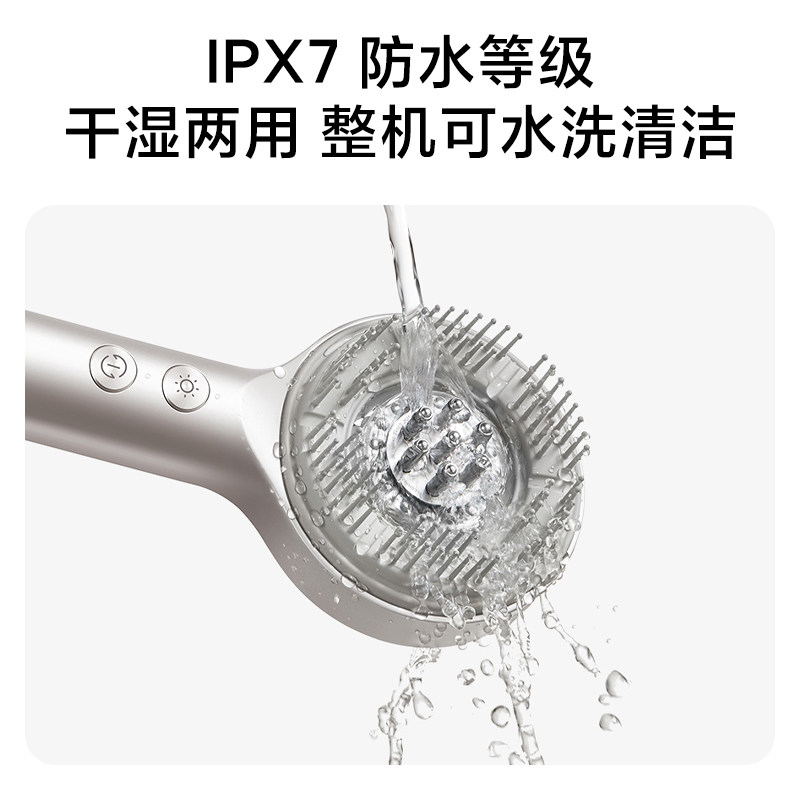 Xiaomi Mijia Smart Head Massage Comb, Scalp Care Comb, Graphene Temperature-Sensing Liquid-Guiding, Imitates Human Hands and Does Not Hurt the Scalp