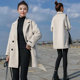 Wool coat women's middle-length small man 2022 autumn and winter new Korean style thickened popular woolen coat