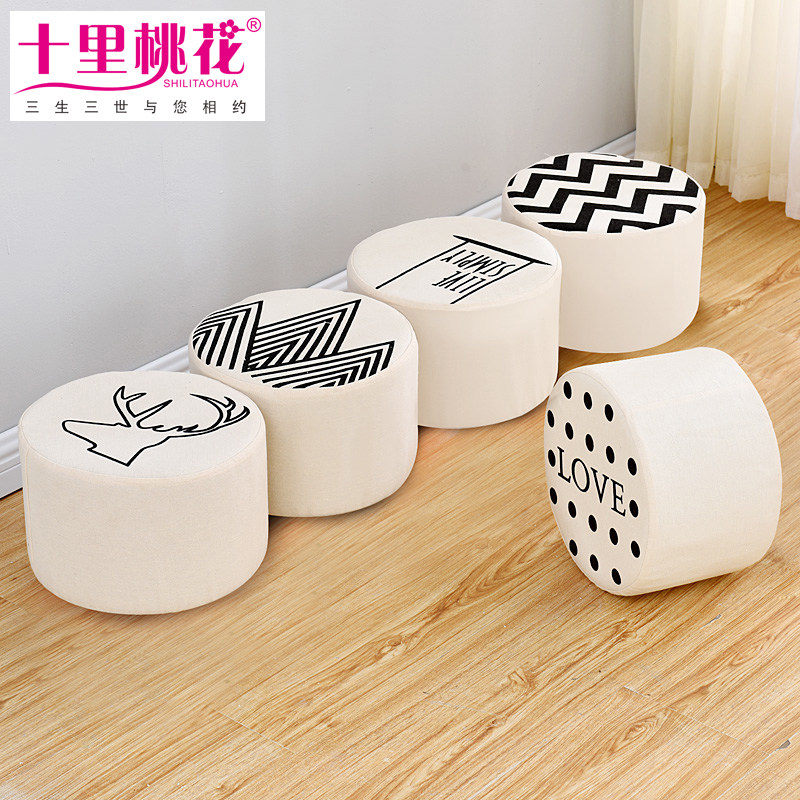 Round tatami cushion bay window floor cushion meditation meditation meditation worship Buddha cushion thickened Nordic cotton and linen futon