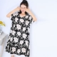 Váy ngủ nữ mùa hè phiên bản Hàn Quốc của sinh viên tươi dễ thương có thể mặc đồ ngủ dài cỡ lớn cotton mỏng mang thai phục vụ tại nhà