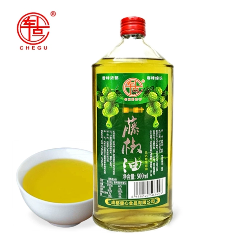 车古 Mochi Tianto Pepper Масло кунжутное масло зеленого перца Специальность 500 мл Схичуань Специализированный перец кунжутный масла Конопля