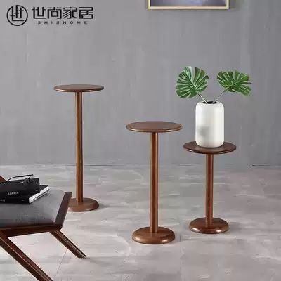 Shishang Yaxuan Nordic solid wood flower few living room simple flower stand floor bonsai stand single balcony solid wood shelf