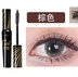 Xixi mascara dài cong dày không thấm nước không nở màu hồng rượu vang đỏ nâu lông mi tăng trưởng lỏng chuốt mi mascara Kem Mascara / Revitalash