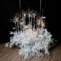 Wedding props fireworks Sparks floor lights wedding ceiling stage decoration road lanterns fireworks lanterns road leads