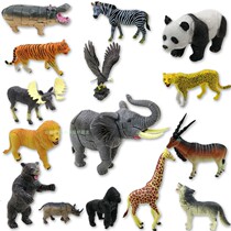 4D assembly simulation animal toy lion elephant Tiger model children Boy gift puzzle fun put egg