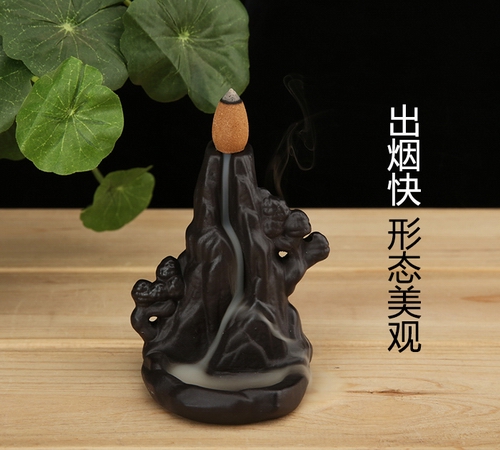 Gỗ trầm hương tự nhiên trở lại Hương thơm Tháp rỗng Hương thơm Hương thơm 60 viên Mua 4 tặng 1 - Sản phẩm hương liệu vòng tay gỗ trầm hương
