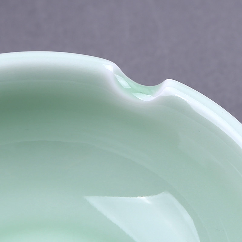 Multifunctional Celadon Pen Washer, Ceramic Small Inkstone, Student Study Supplies, Calligraphy Supplies, Pen Rest, Ink Container, Pen Washer