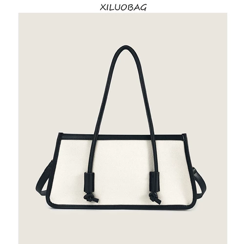 Летний вместительный и большой модный универсальный шоппер, вместительная и большая сумка на одно плечо, сезон 2021, в корейском стиле, премиум класс