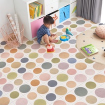 Nordic Modern Flower Brick Color Round Dot Art Tile Kitchen Flowers Toilet Floor Tiles Living-room Background Wall 200