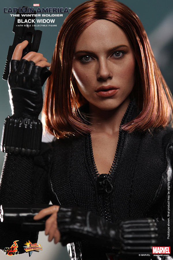 ホットトイズ　MMS239 ブラックウィドウ Hot Toys MMS239 Captain America Winter Soldier 1/6 Black Widow