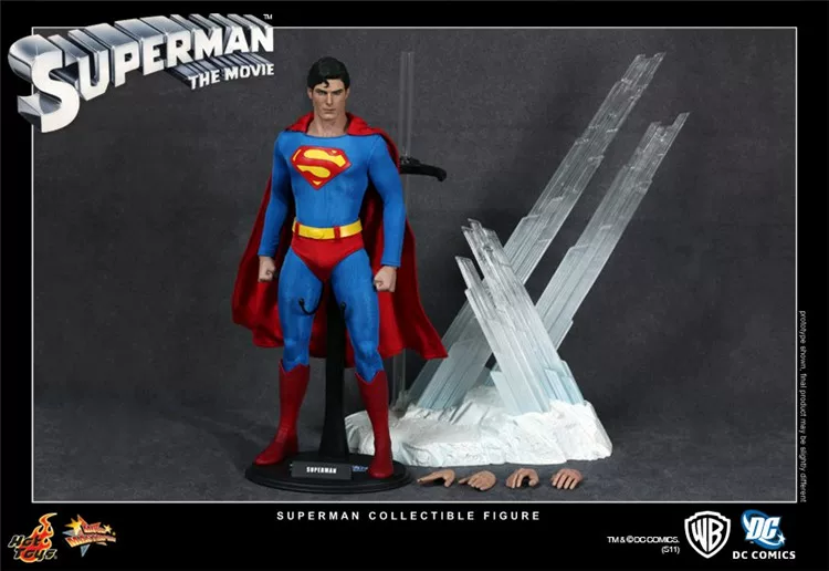 Формальная бесплатная доставка HT Hottoys 1/6 MMS152 Супермен 1978 Christefruc Edition