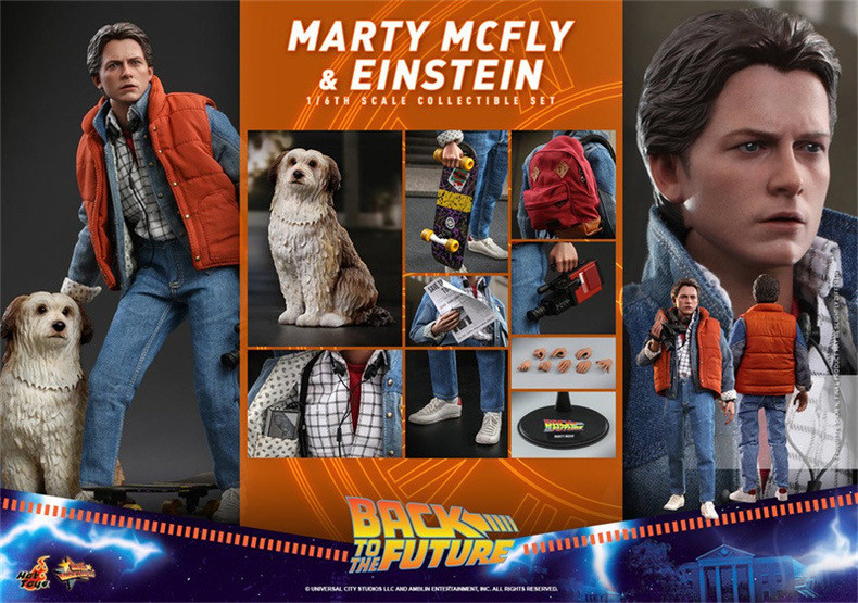 HotToys Marty McFly 3.0《Back To The Future》1/6 Scale Action