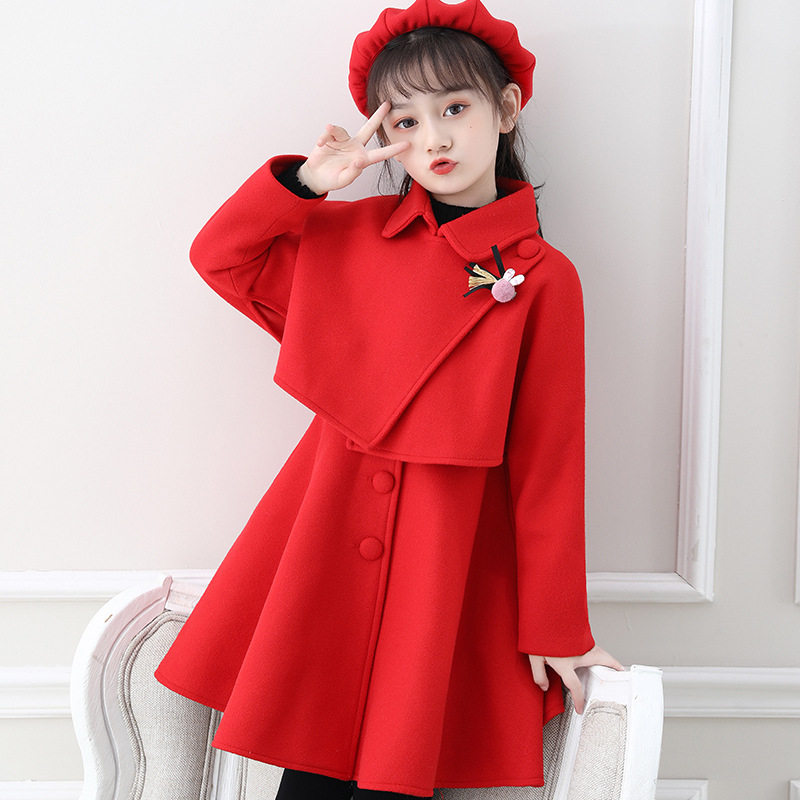 Girl's Mao How to dress Spring and autumn 2022 new girls princess dresses Children's dress Children's spring dress Long sleeves dresses