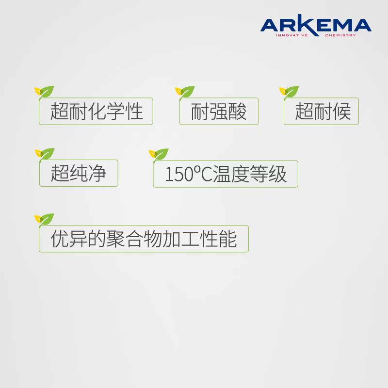 товар из китая 法国阿科玛 注塑级pvdf kynar720 氟塑料燃油管 线材 耐腐 氟塑料