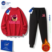 Красные флисовые штаны