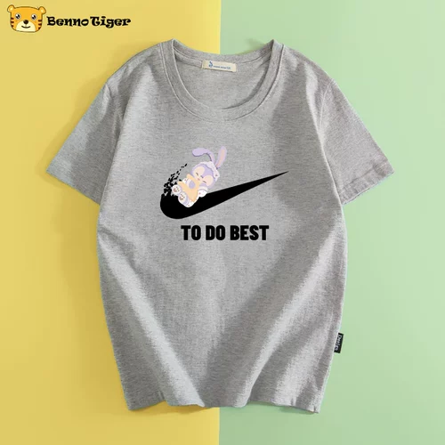 Детская хлопковая футболка, летняя летняя одежда, коллекция 2023, в западном стиле, свободный крой, подходит для подростков