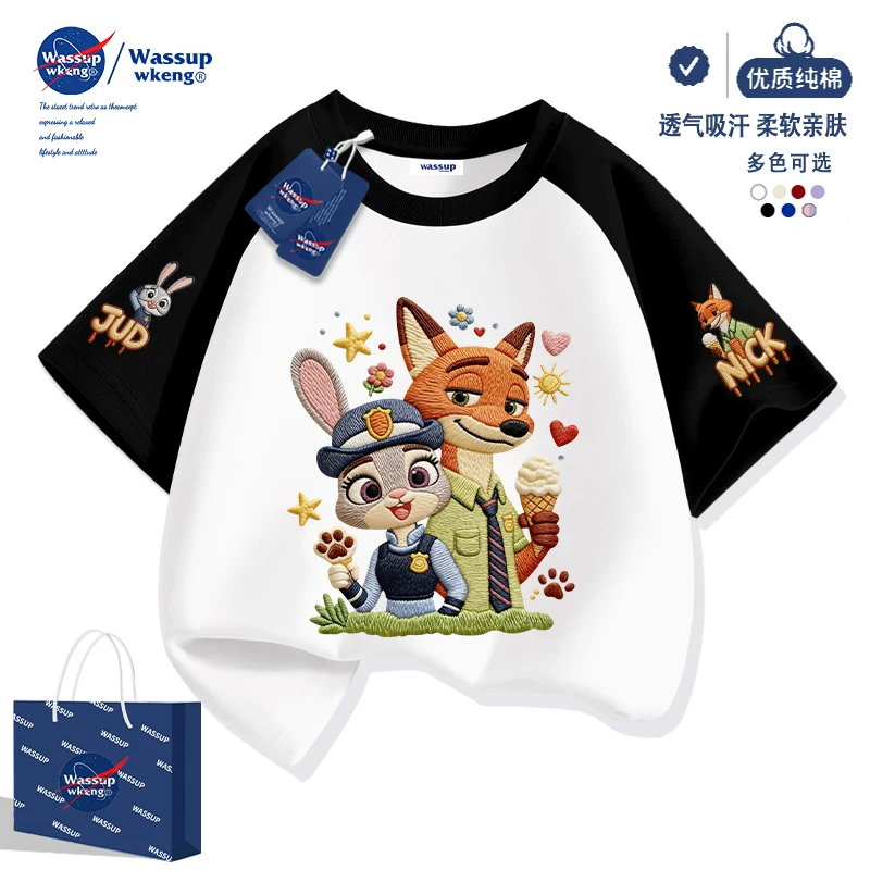 Летняя хлопковая футболка цвета абрикос с коротким рукавом, для подростков