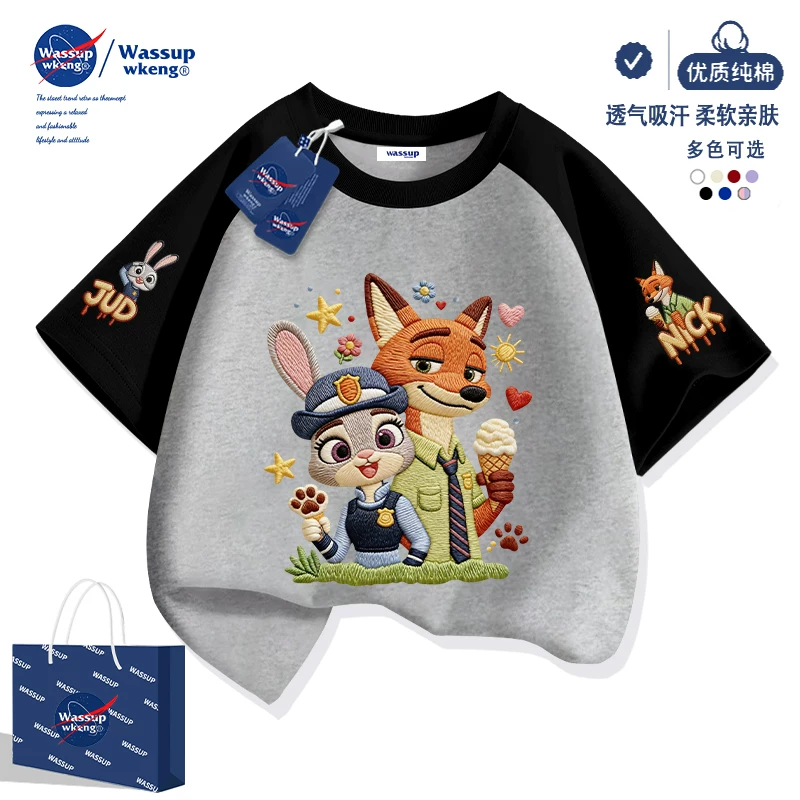 Летняя хлопковая футболка цвета абрикос с коротким рукавом, для подростков