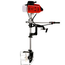 Mengbizhen simple outboard motor propeller marine paddle machine fishing boat motor outboard motor 360 degree rotating outboard