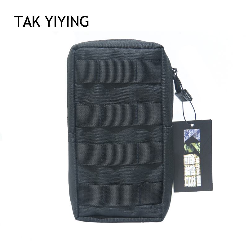 De Yi Camp MOLLE system accessory bag Vertical sundries Multi-function bag Tactical Fanny pack Hanging bag Mountaineering bag