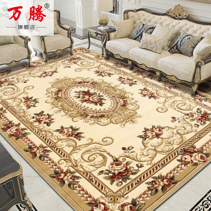 Wantong European carpet living room thickens the large area sofa tea carpet modern minimalist household bedroom edge blanket