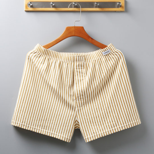 Men's Loose Casual Cotton Boxer Briefs, Home Sleep Pants, Sports Boxer Briefs, Stylish Underpants