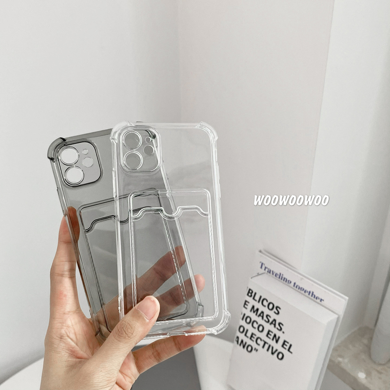 Put a Favorite Small Card in It~ Niche ins Transparent Card Holder Phone Case Suitable for Apple 14, iPhone 13 Pro Max, New Model 15 Pro, 12/11 Full-Cover Anti-Drop Soft Case, 16 Protective Case, 17 Put a Favorite Small Card in It~ Niche ins Transparent Card Holder Phone Case Suitable for Apple 14, iPhone 13 Pro Max, New Model 15 Pro, 12/11 Full-Cover Anti-Drop Soft Case, 16 Protective Case, 17
