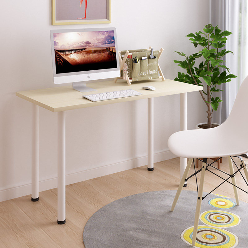 Desk simple computer desk desktop home Nordic modern simple modern steel small desk desk desk