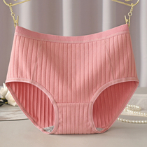 Womens underwear cotton waist bag hip size girl breifs Japanese cotton crotch antibacterial shorts head spring and autumn