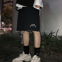 A- COLD-WALL ACW COLD WALL foundation 3M reflective LOGO drawstring casual sports shorts five-point pants tide tide