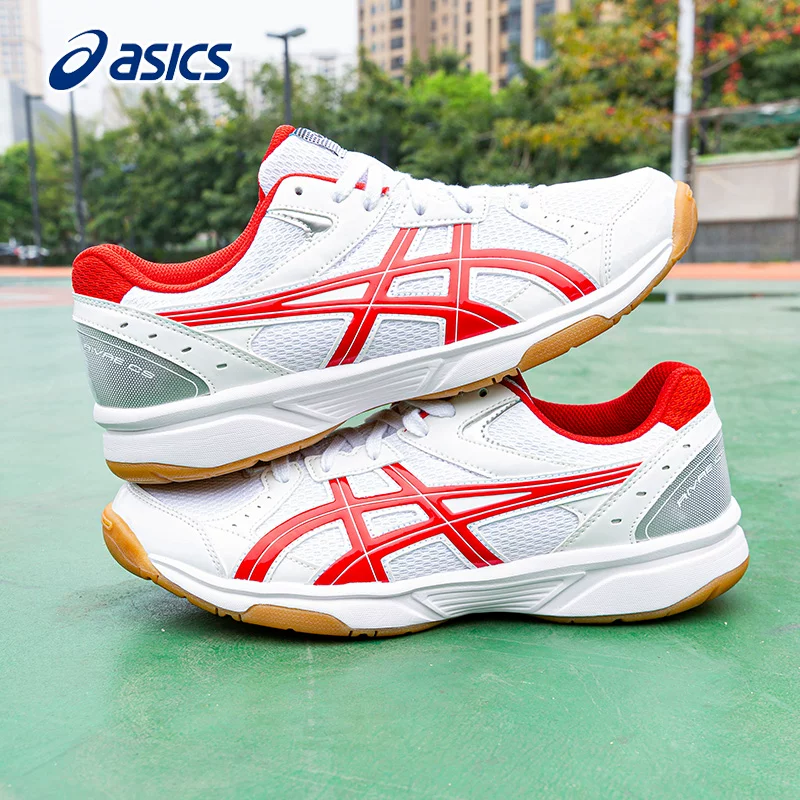 ASICS мужские и женские бадминтонные кроссовки 2026 лето, сетевые тренировочные кроссовки ASICS, спортивная обувь для мужчин
