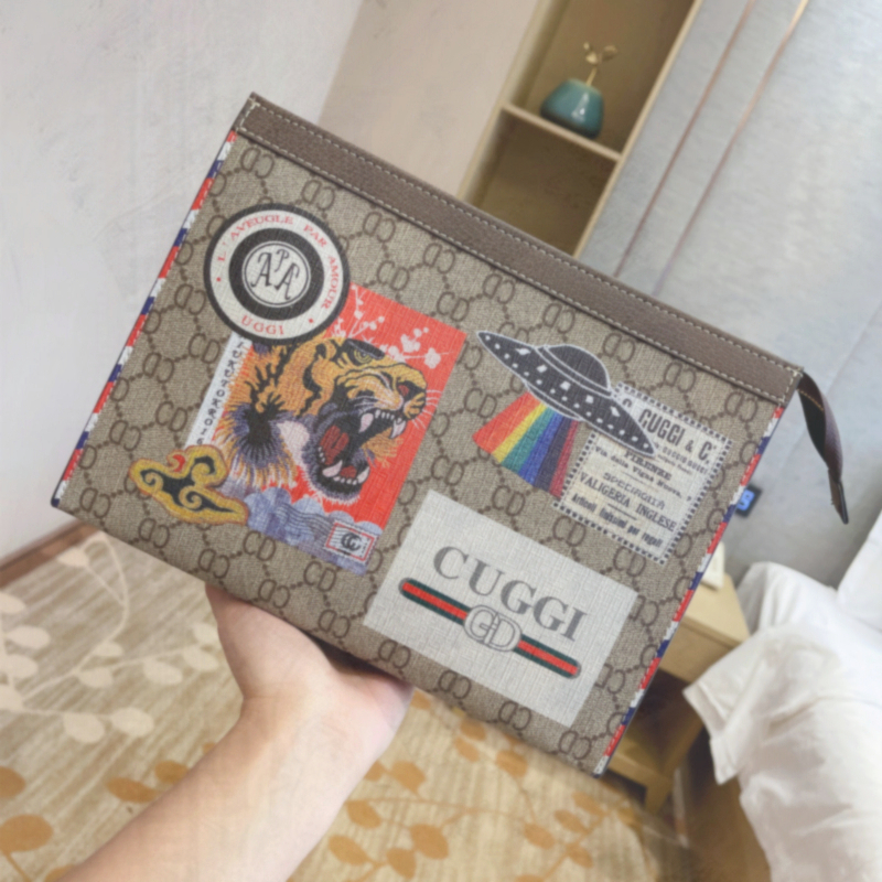 European and American Tide Men and Women's Bag Business Chief Purchaser Purpose Handbag Purpose Envelope