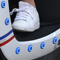 9th E200 electric car E110L anti-collision strip E70C accessories 9 Number E200PONE electric bottle car E80 retrofit E90