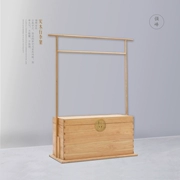 Mới Trung Quốc sơn hanger box miễn phí hộp gỗ hộp gỗ rắn hộp lưu trữ gỗ long não hộp lưu trữ gỗ hộp quần áo hộp gỗ hộp quần áo hộp - Cái hộp