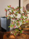 High-End Island-Style Artificial Green Plants and Flowers, Indoor Fake Potted Plants, Entryway Decoration, Desktop Ornaments in Vintage Style