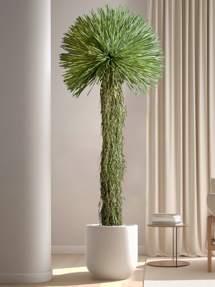 Light Luxury High-End Artificial Green Plant Dracaena Millenaria Fake Tree Indoor Living Room Decoration Floor-Standing Ornament Potted Plant