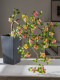 High-End Artificial Green Plants, Island Spring Flower Potted Plants, Fake Flowers for Desktop Indoor Decoration, Faux Flowers in New Chinese Style