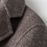 Мужское короткое осеннее шерстяное пальто, кашемировая куртка для отдыха, большой размер, оверсайз