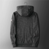 Демисезонная спортивная толстовка с капюшоном, кардиган для отдыха, футболка, флисовая удерживающая тепло трендовая куртка, увеличенная толщина