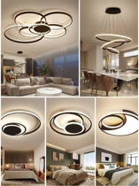 Living room lights Ceiling lights Simple modern atmospheric lamps Atmospheric dining room bedroom 2020 new household lighting round