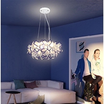 Modern simple living room Bedroom Dining room Ceiling lamp Chuang Tai table window clothing store led chandelier Flower chandelier