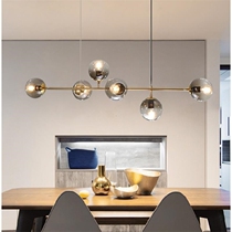 Modern light luxury chandelier Nordic restaurant lamp European simple luxury gas ins net red creative personality bedroom decoration lamp