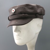 Genuine Leather Commercial Prussian Soft Hat Motorcycle Hunting Soft Hat