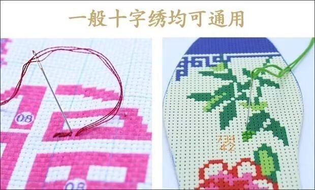 Zhongge mới khâu chéo đặc biệt hiển thị hoa kim để gửi bộ thực hành bền cá tính hộp kim đặt kim chai thủ công - Công cụ & phụ kiện Cross-stitch tranh thêu chữ thập tứ quý