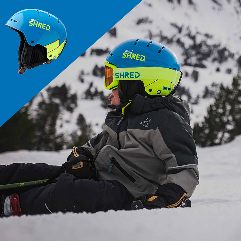 New 2021 SHRED ski safety helmet TOTAL PROFESSIONAL SNOW ARMOR SPORT EQUIPPED CHILDREN TEEN MONEY