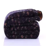 Бархатные флисовые удерживающие тепло зимние штаны подходит для мужчин и женщин, для среднего возраста, высокая талия, увеличенная толщина, свободный крой